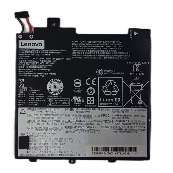 LENOVO İDEAPAD V330-14IKB 81B0 (L17M2PB1) BATARYA ürün görseli 1