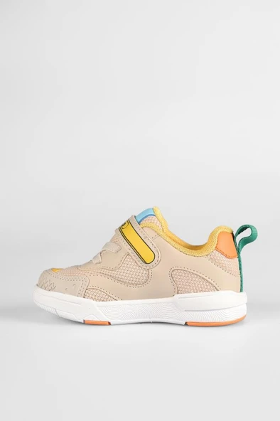 Vicco Repair 346.B25K.219 Anatomik Taban Çocuk Sneaker Ayakkabı Bej 20-25 - Resim 3