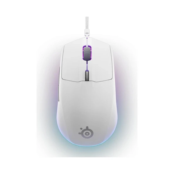 Steelseries Rival 3 Gen 2 SSM62516 Optik 6 Tuş 8500DPI Beyaz Kablolu Gaming (Oyuncu) Mouse ürün görseli