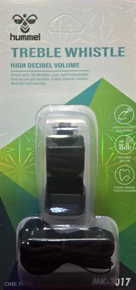 HAKAN SPOR HUMMEL HAKEM DÜDÜĞÜ TREBLE WHISTLE MK-3017 - 1
