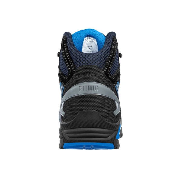 Safety Rio Mid Mavi Siyah Alüminyum Burunlu Kaydırmaz İş Ayakkabısı S3 SRC 40 Numara - Resim 3