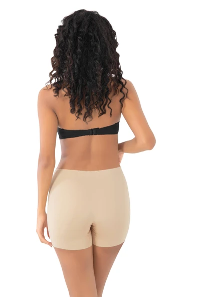 Korse Sepeti 3202 Kadın Lazer Kesim Yüksek Bel Boxer Korse - 11