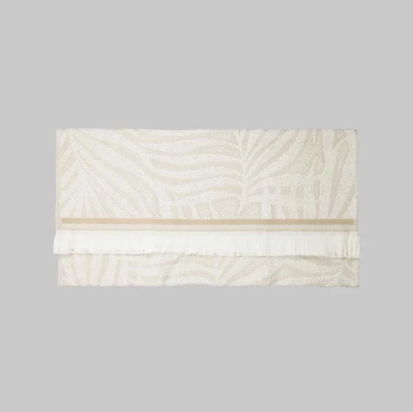 Sarev Palmyra Havlu Bej 80X160 - Resim 2