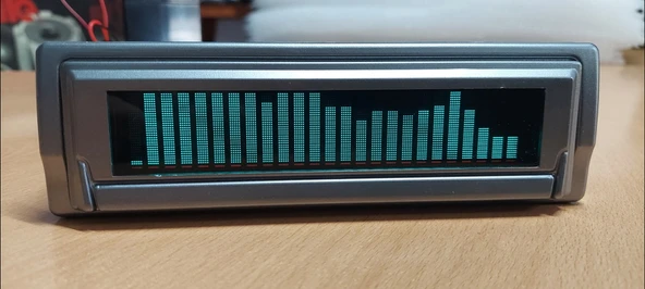 25 Bit Ekolayzır Sese Duyarlı Spectrum 12v ( Montaj Kutulu ) Gri Renk