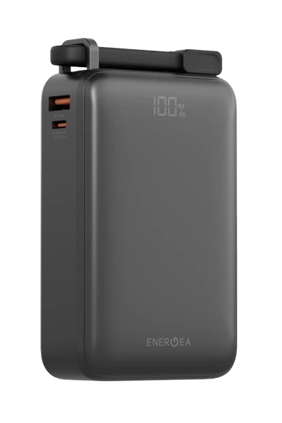 ComPac Ultra67 20.000 mAh 2 Adet 67W Type-C ve 18W USB Ekstra 100W Kablolu Hızlı Şarj Powerbank