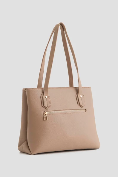 Bayan Omuz  Çanta- 343 Vizon Pia - Resim 2