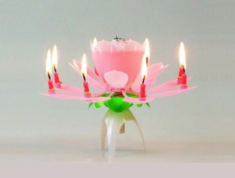 Müzikli Kendinden Açılan Sihirli Pasta Mumu EVV-1020 - Resim 4