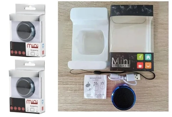 Kablosuz Bluetooth Hoparlör - Ses Bombası 2li Set Tek Bağlantıda EVV-ELEXYK34592 ürün görseli