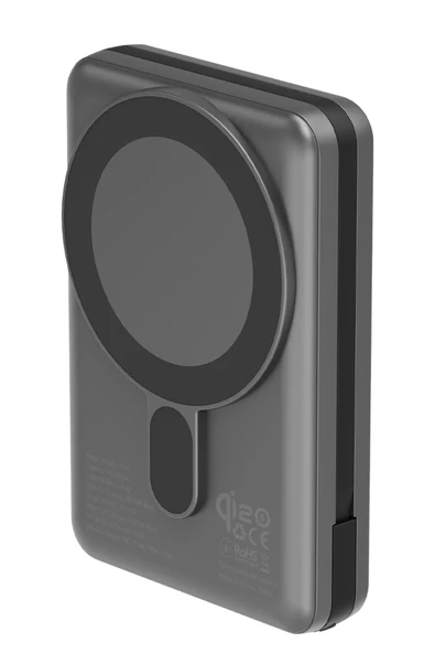 MagPac Pro Plus 10.000 mAh  20W Type-C 20W Type-C Kablo ve 15W Kablosuz Şarj Hızlı Şarj Magsafe Powerbank ürün görseli 1