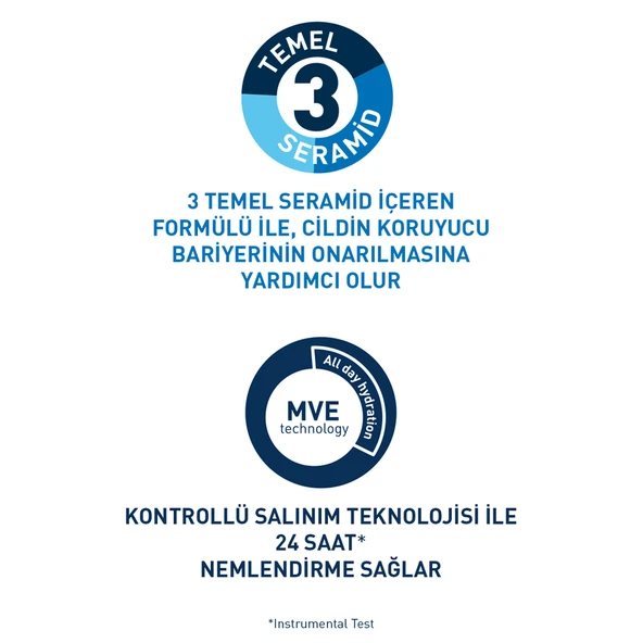 CeraVe Nemlendirici Yüz Ve Vücut Kremi-Kuru Ciltler İçin Seramid Ve Hyalüronik Asit İçerikli 340gr - 8