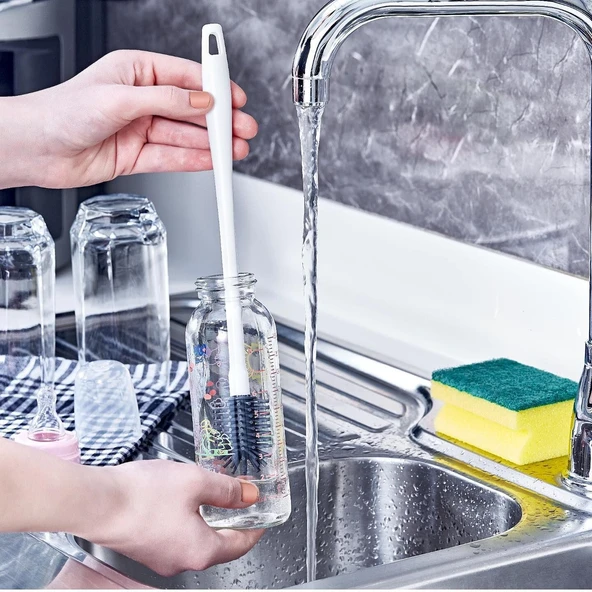 Silikon Biberon  Ve Şişe Temizleme Fırçası ürün görseli