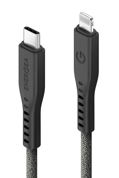 Flow 1.5M 60W Type-C to Lightning PD Hızlı Şarj Kablo - Siyah - Resim 2