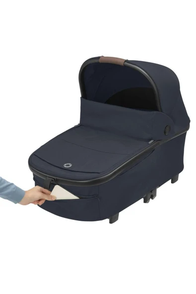 MAXİ-COSİ Maxi Cosi Lila Xp Ekstra Portbebeli Seyahat Sistem Olabilen Bebek Arabası Essential Graphite - Resim 3
