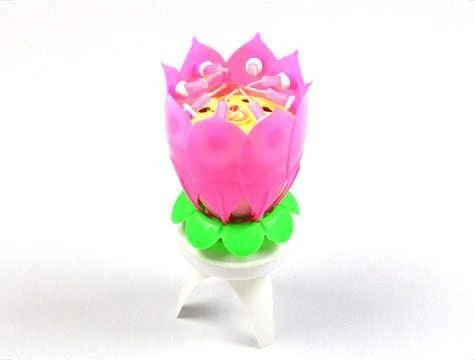 Müzikli Kendinden Açılan Sihirli Pasta Mumu EVV-1020 - Resim 2