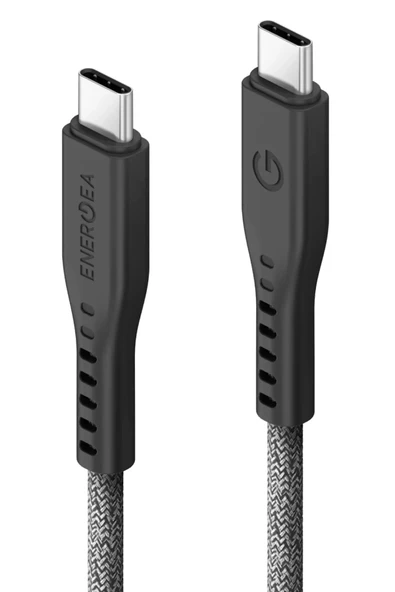 Flow 1M USB 3.2 GEN 2 240W Type-C to Type-C PD Hızlı Şarj Kablo - Siyah - Resim 2