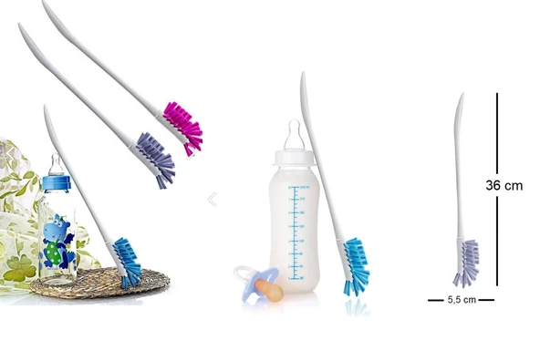 Biberon ve Şişe Temizleme Fırçası - Resim 2