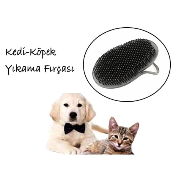 Kedi-Köpek Yıkama Fırçası EVV-12541 - Resim 4