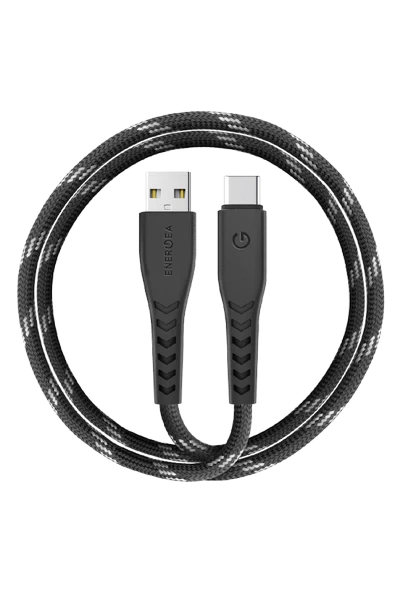 NyloFlex USB 2.0 1.5M 5A USB to Type-C Hızlı Şarj Kablo - Siyah ürün görseli