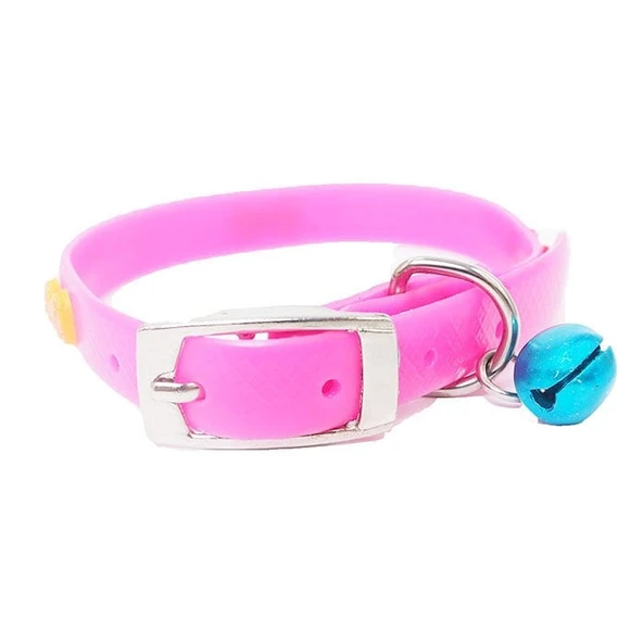 Çıngıraklı Silikon Kedi Köpek Tasması EVV-5793 ürün görseli