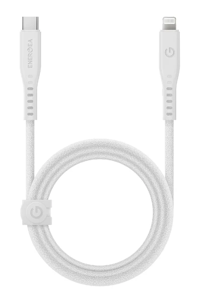 Flow 1.5M 60W Type-C to Lightning PD Hızlı Şarj Kablo - Beyaz ürün görseli 1