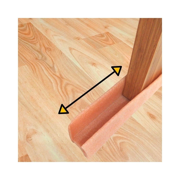 2 Adet Kapı Altı Isı Yalıtımı Süngeri – Kapı Altı Rüzgarlığı EVV-82097 - Resim 3