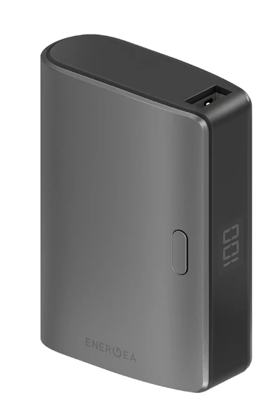 ComPac 35 10.000 mAh Dijital Göstergeli 35W Type-C 22.5W USB Çıkışlı PD Hızlı Şarj Powerbank - Koyu Gri ürün görseli 1