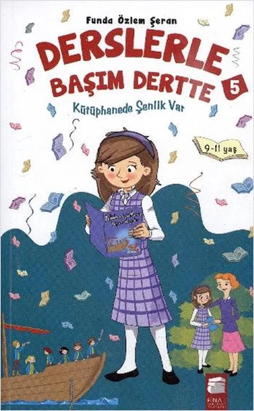Derslerle Başım Dertte 5 - Kütüphanede Şenlik Var ürün görseli 1
