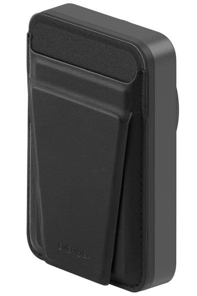 MagWallet Card 10.000 mAh 20W Type-C ve 15W Kablosuz Şarj ve Stantlı Magsafe Kartlıklı Hızlı Şarj Magsafe Powerbank - Resim 3