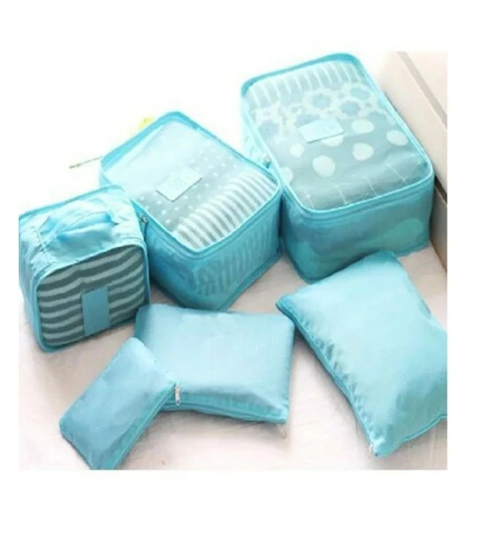 Bebek Anne Hastane Çantası Düzenleyici Organizer 6 Parça Set - Resim 3