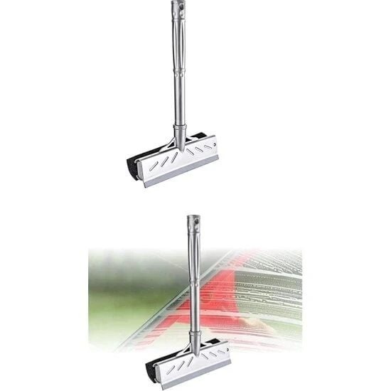 Çekçekli Pratik Cam Silme Aparatı Kısa - Kokulu - Resim 3