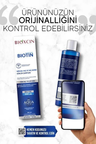 Bioxcin Şampuan Günlük Biotin 300 ml - Resim 6