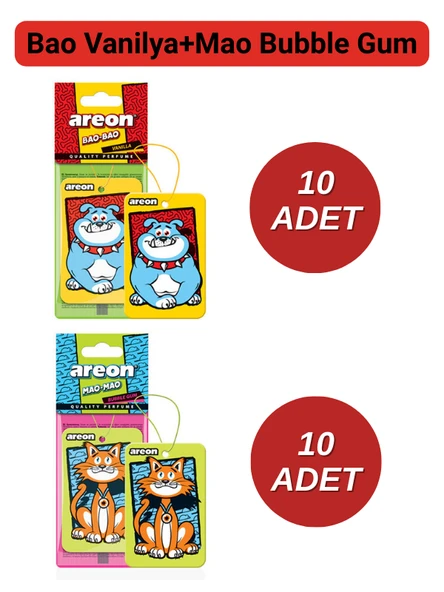 Areon X Lilac 10'lu Oto Araç Kokusu ürün görseli