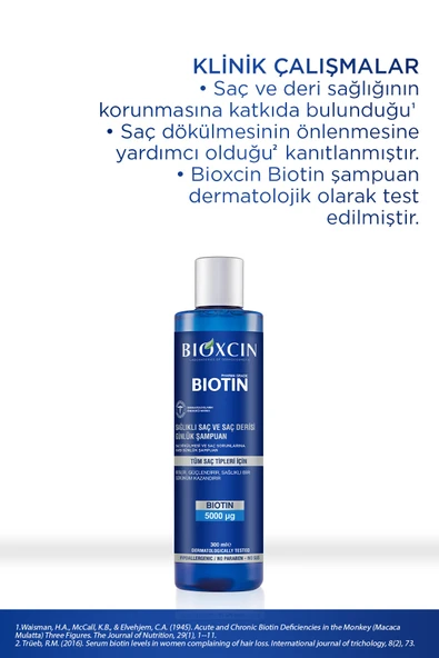 Bioxcin Şampuan Günlük Biotin 300 ml - Resim 7