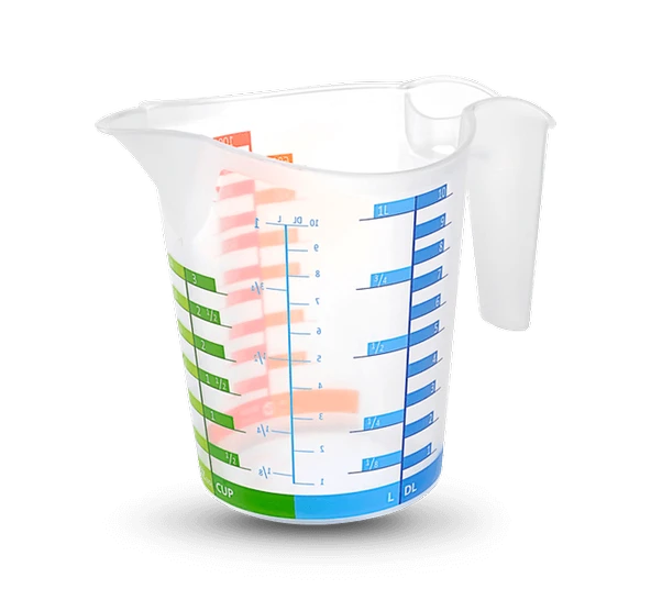 Ölçü Kabı Dereceli Renkli 1000 ML EVV-13854 ürün görseli 1