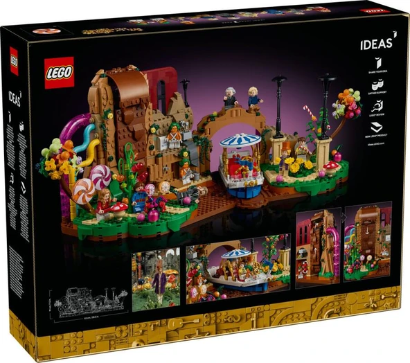 LEGO 21360 Ideas Willy Wonka ve Çikolata Fabrikası - Resim 6