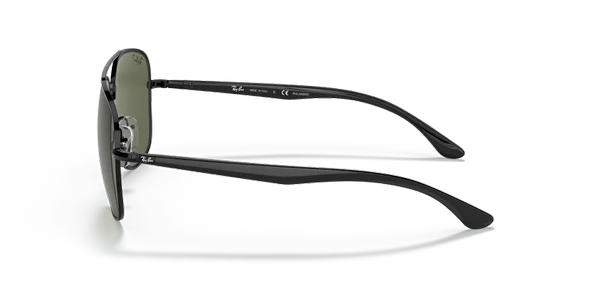 Ray-Ban Ray-Ban 3683 002/58 Black-Green Polarize Erkek Güneş Gözlüğü - Resim 3