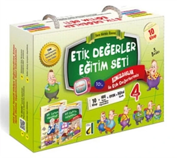 Bıngıldaklar İle Etik Değerlerimiz (10 Kitap Set) ürün görseli