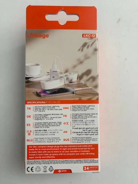 LİNKAGE İPHONE ŞARJ ALETİ TK ürün görseli