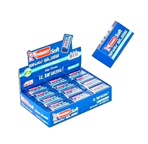 Mikro Sınav Silgisi 2B-30 - 6 adet ürün görseli 1