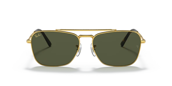 Ray-Ban New Caravan RB3636 919631 58-15 Legend Gold-Green Güneş Gözlüğü - Resim 2