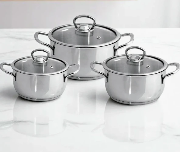 Bytedarikcimtevfik 6 prc Güveç Tencere Set ürün görseli 1