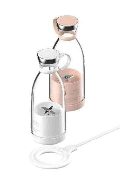 Meyve Sıkacağı Taşınabilir USB Elektrikli Blender Mini - 3
