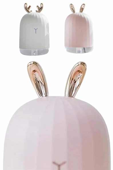 Hava Nemlendirici Ultrasonik Aromaterapi Difüzör Tavşan Nemlendirici - Resim 4