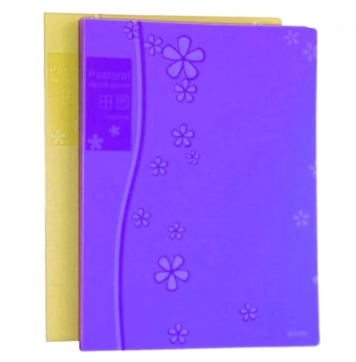 Smato Sunum Dosyası 20Li Çiçek Desenli Mor ürün görseli