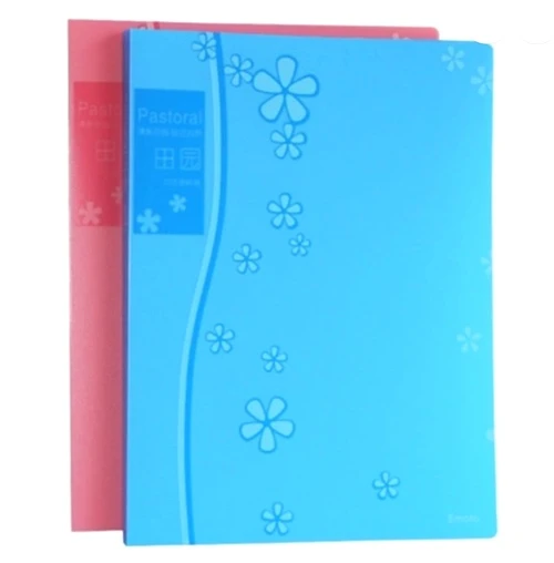 Smato Sunum Dosyası 20Li Çiçek Desenli Mavi ürün görseli