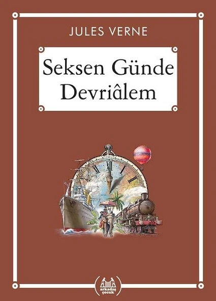 Seksen Günde Devrialem - Gökkuşağı Cep Kitap ürün görseli