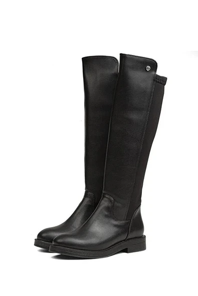 Pierre Cardin 52066 Siyah Cilt Arkası Strej Kaymaz Taban Kadın Çizme ürün görseli