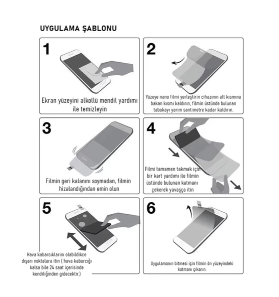 General Mobile GM 20 PRO Uyumlu NANO Ön - Arka 360 Full Kaplama Hd Ekran Koruyucu Darbe Emici - MAXXPRO - Resim 7