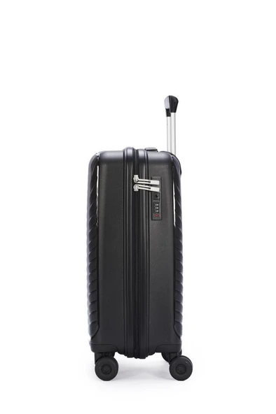 Pierre Cardin Trolley Valiz Siyah Kabin Boy 04PC8005-03-SYH - Resim 3