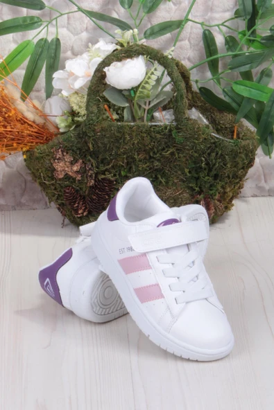 Fort Cool Cooper Rahat Esnek Sneaker Kız Çocuk Spor Ayakkabı - 3